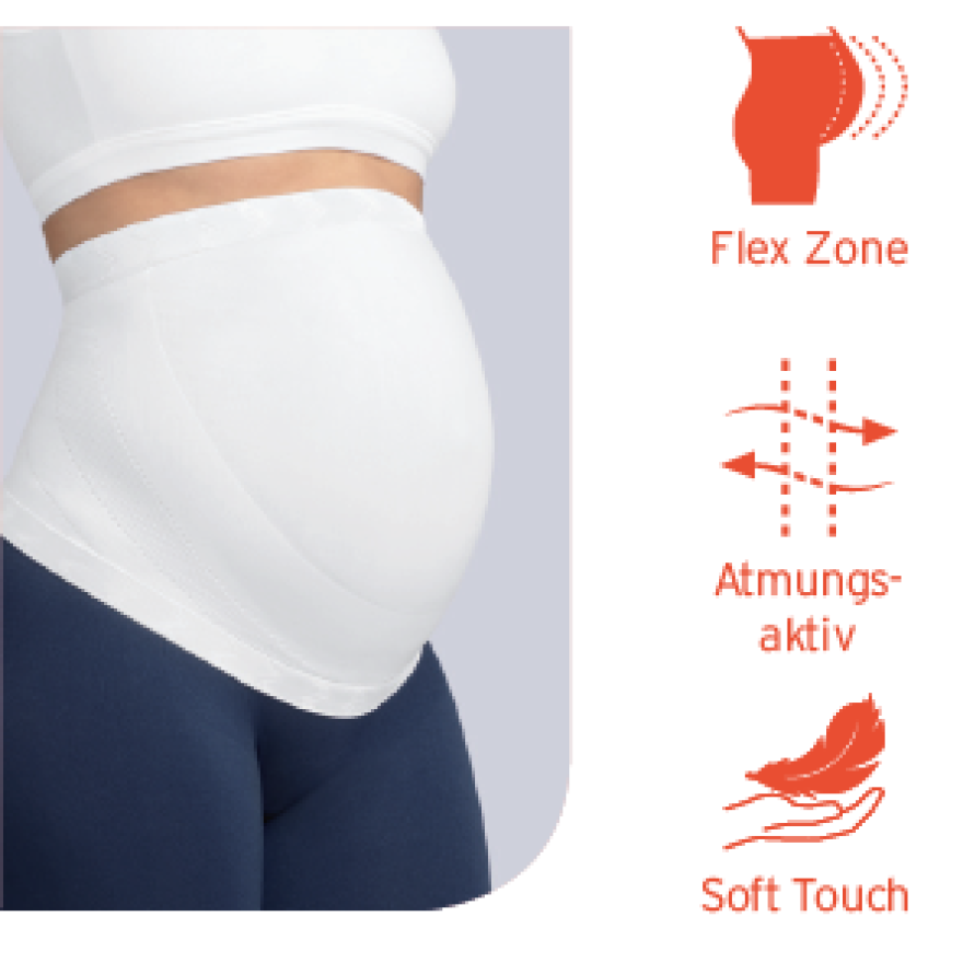Bort Maternity Belly Support Pregnancy Belt Abdominal Obesity Belt Back  Pain Made in Germany (Size 0: 25.5 – 35.4 inches)